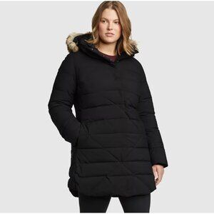 Eddie Bauer Women's Sun Valley Frost Down Parka Black Petite S